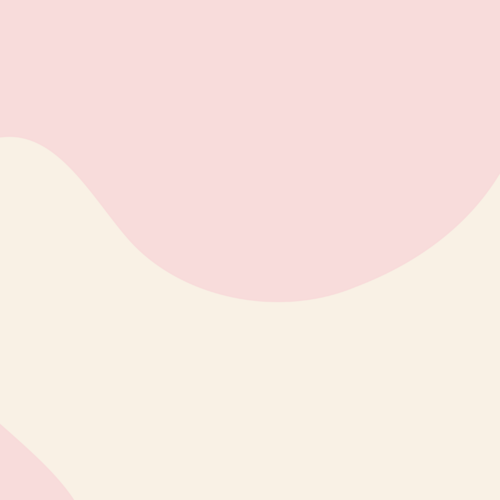 Two pale pink swirls