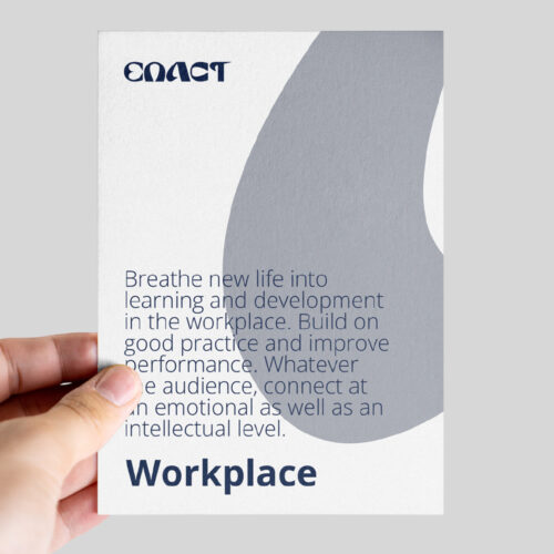 Enact Workplace postcard