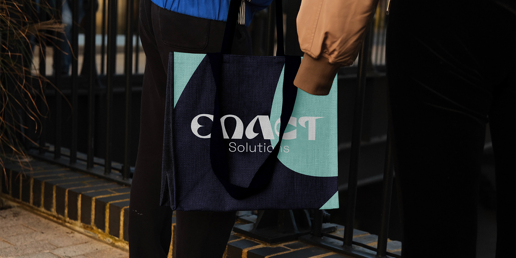 Enact tote bag