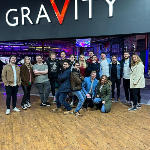 Splitpixel employees at Gravity
