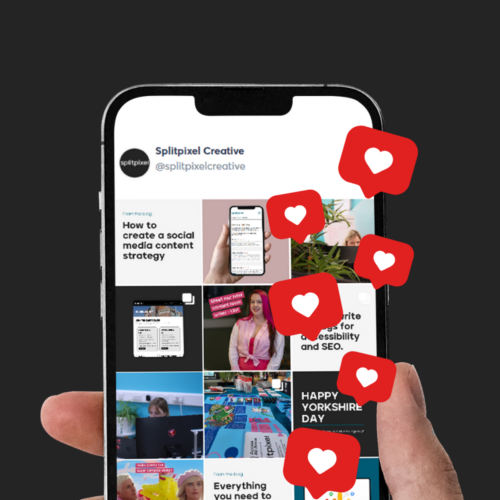 Social Media Management for our Splitpixel account